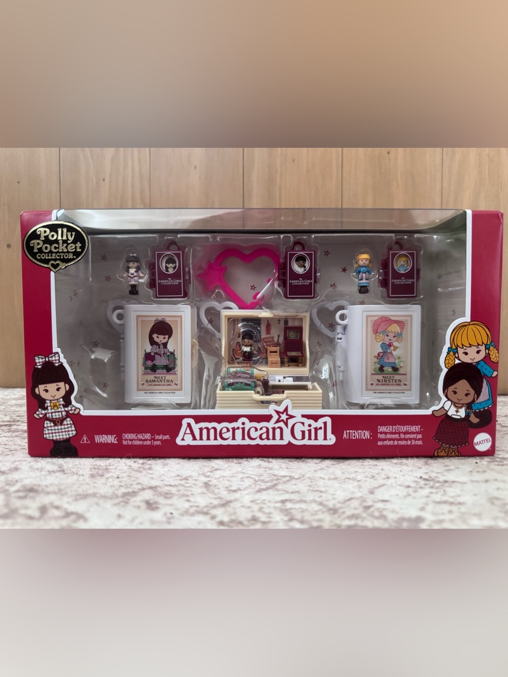 American Girl X Polly Pocket Compact Playset